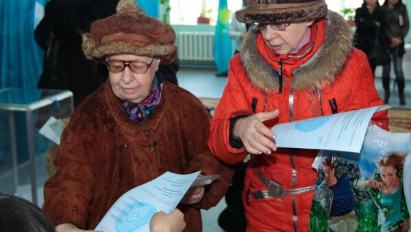 Выборы президента Республики Казахстан. Архивное фото