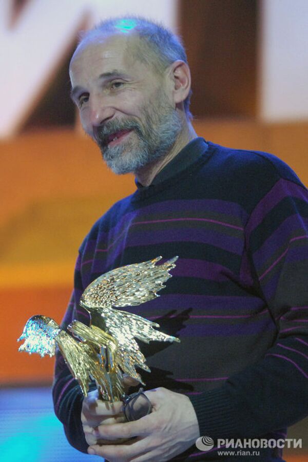 Петр Мамонов на вручении премии Ника. 2007 год