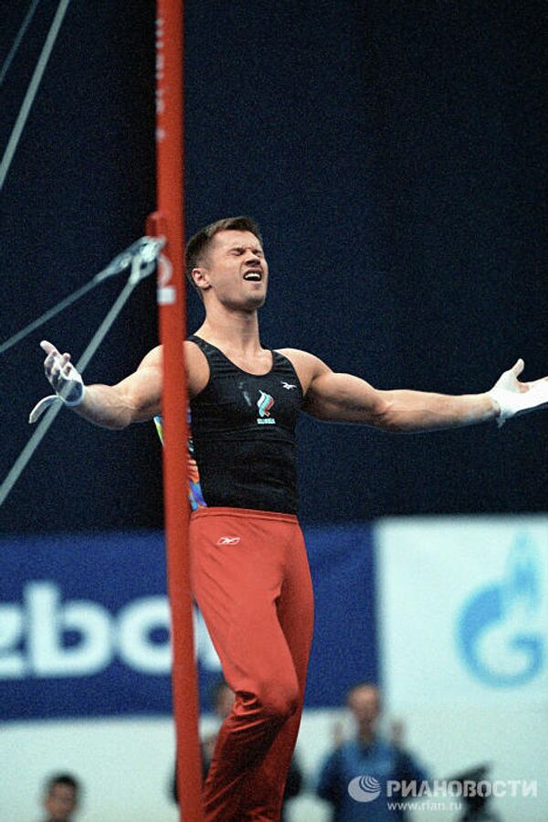 Четырехкратный Олимпийский чемпион по спортивной гимнастике Алексей Немов