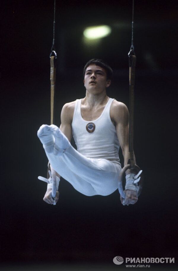 Владимир Артемов, спортивный гимнаст
