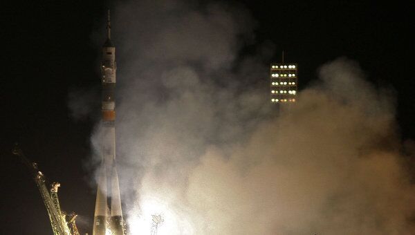 Космический корабль Гагарин с новым экипажем МКС запущен с Байконура