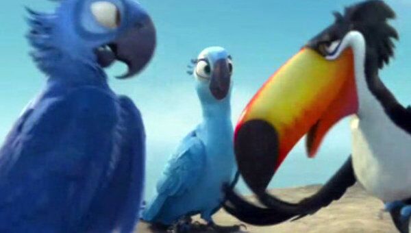 Приключения забавного попугая в новом 3D-мульфильме Рио. Трейлер
