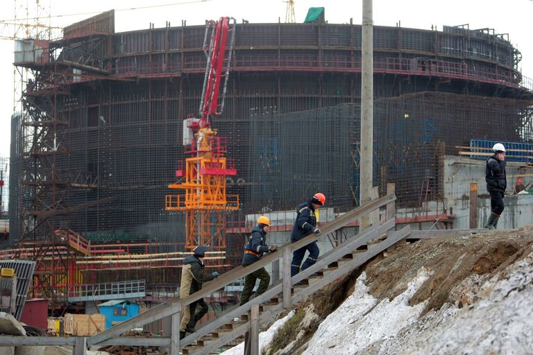 Строительство Ленинградской АЭС-2