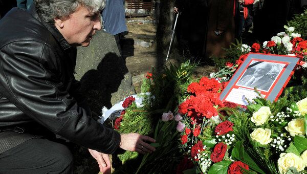 Похороны бывшего советского партизана Василия Кононова прошли в Риге. Архив