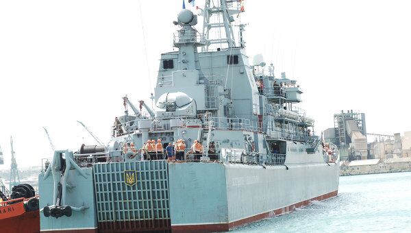 Десантный корабль ВМС Украины. Архивное фото