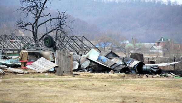 Крушение самолета Су-27СМ в Приморье