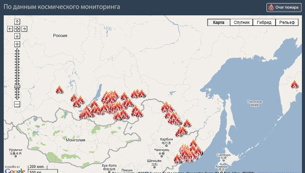 Природные пожары в России в 2011 году