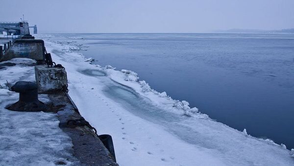 Волга очищается ото льда