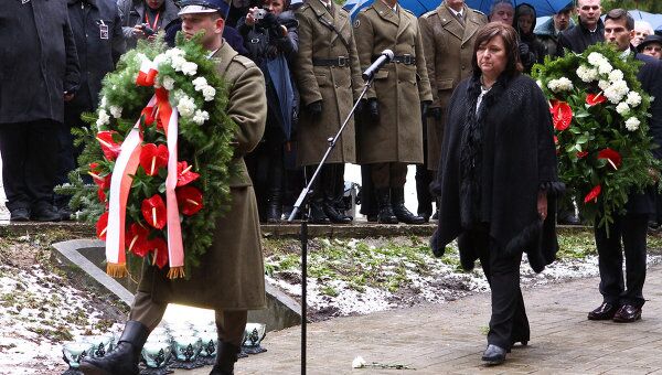 Мероприятия, посвященные годовщине трагических событий в Катыни. Архив