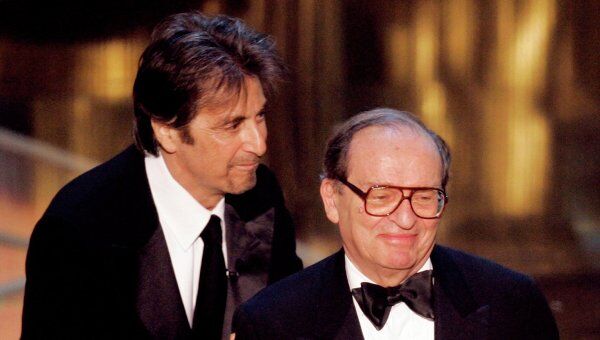 Сидни Люмет и Аль Пачино на церемонии вручения Оскара