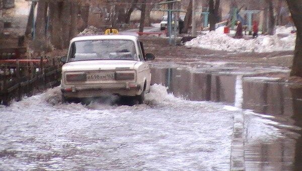 Потоп в Отрадном Самарской области