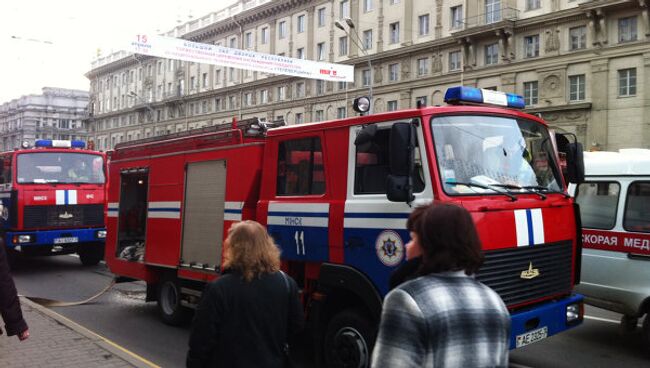 Взрыв в минском метро