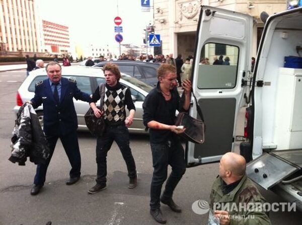 Взрыв в минском метро Взрыв в минском метро