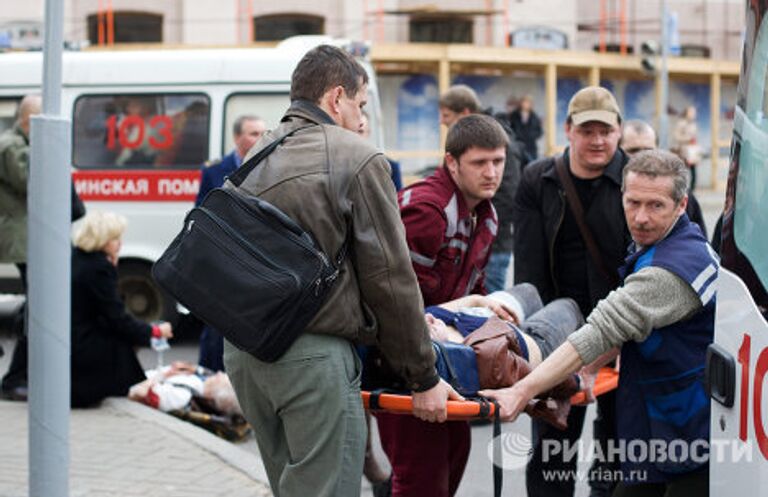 Взрыв в минском метро