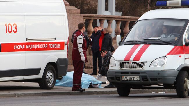 Взрыв в минском метро