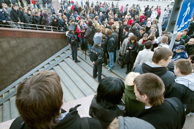 Взрыв в минском метро