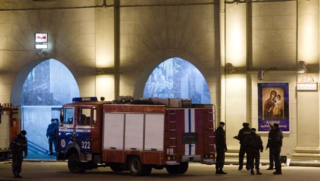 Взрыв в минском метро