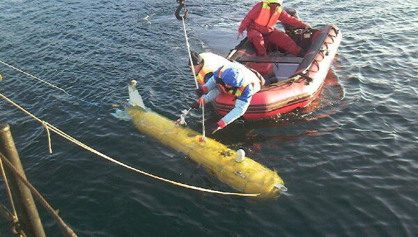 Новейший подводный робот для обследования опасных объектов