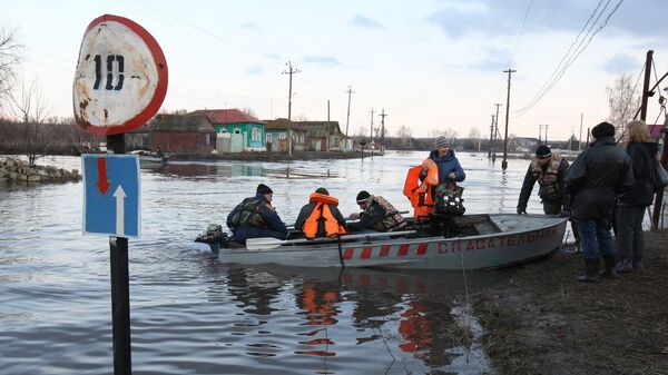 Паводковая ситуация в Саратовской области. Архивное фото