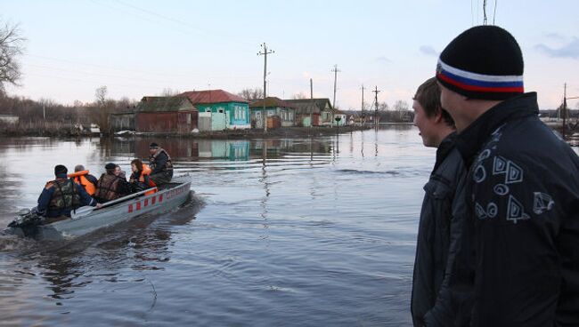 Паводковая ситуация в Саратовской области. Архив