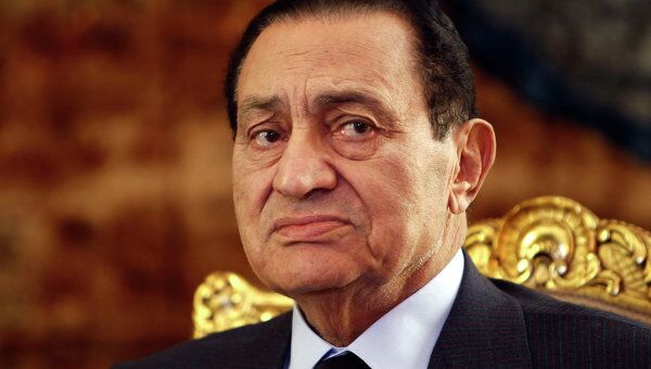 Экс-президент Египта Хосни Мубарак задержан на 15 суток