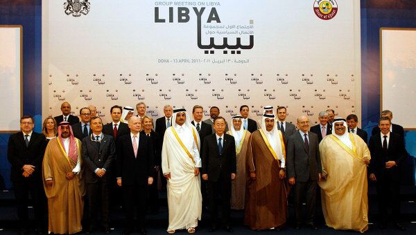 Министры иностранных дел стран-участниц контактной группы по Ливии в Катаре