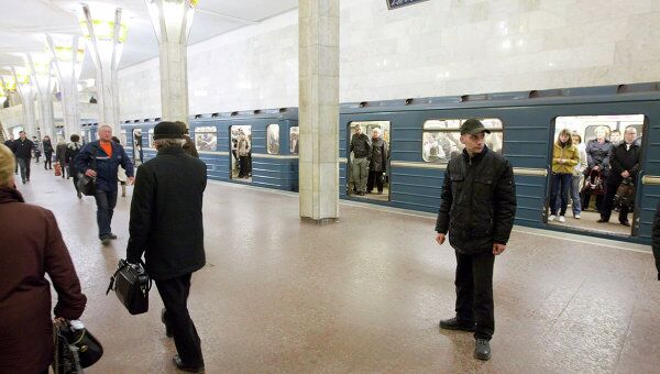 Станция Октябрьская открыта после взрыва в минском метро