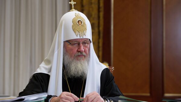 Патриарх Московский и Всея Руси Кирилл. Архив