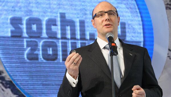 Президент Оргкомитета Сочи 2014 Дмитрий Чернышенко