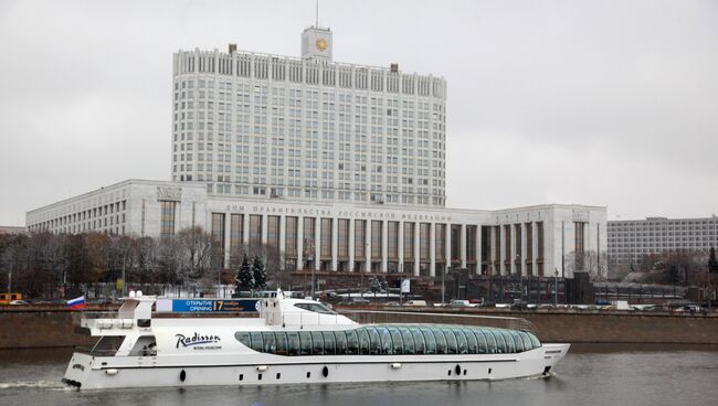 Здание Дома правительства РФ. Архив