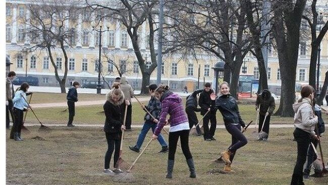 Субботники в Санкт-Петербурге