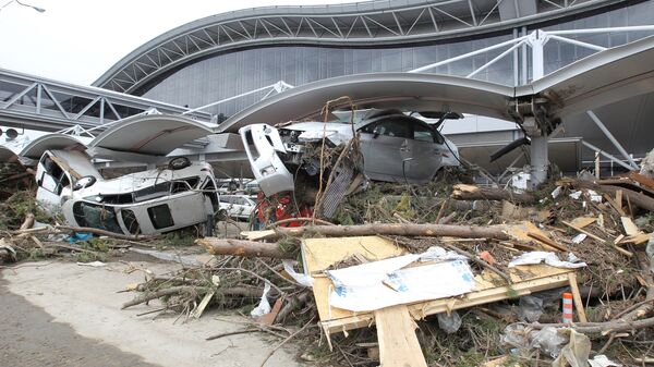 Последствия землетрясения в Японии 11 марта 2011 года. Архив