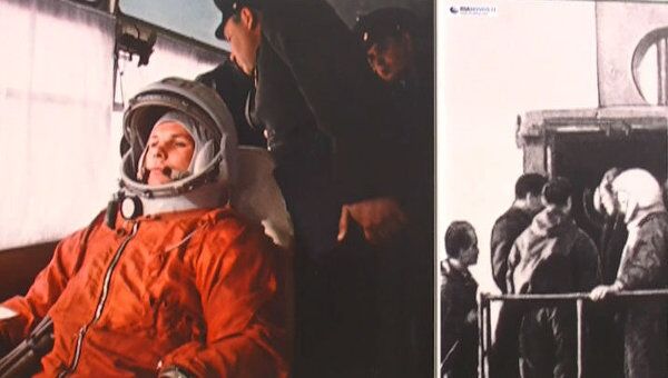 Фотовыставка, посвященная полету Гагарина в космос, открылась в Риме