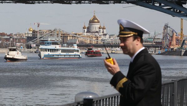 Торжественное открытие пассажирской навигации состоялось на Москве-реке