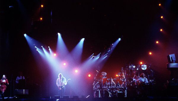 Выступление рок-группы Pink Floyd. Архив