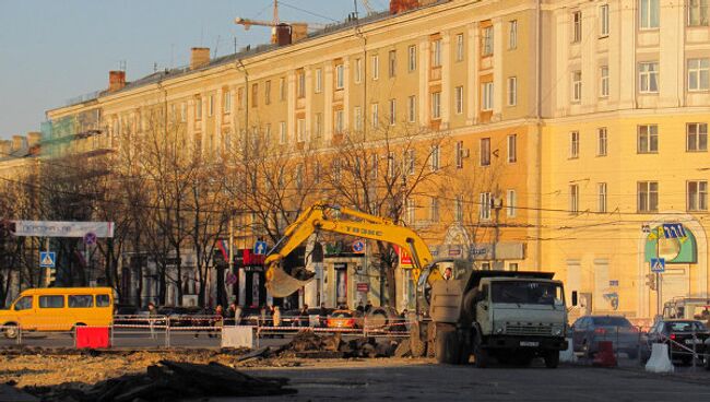 Реконструкция площади им. Ленина в Воронеже 