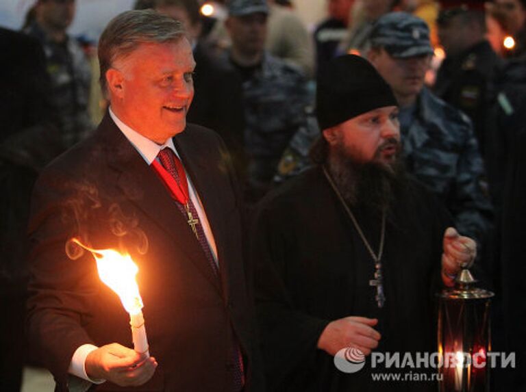 Встреча Благодатного огня