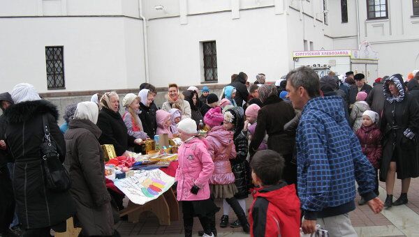 Благотворительная пасхальная ярмарка в Сургуте