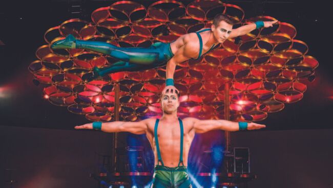 Шоу Saltimbanco канадского Cirque du Soleil 