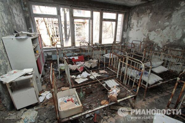 Город Припять, зона отчуждения Чернобыльской АЭС