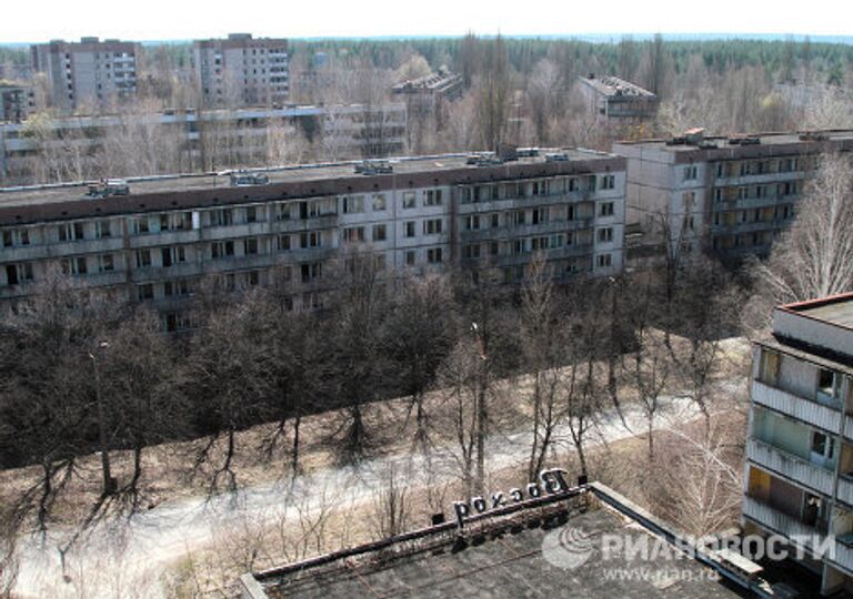 Город Припять, зона отчуждения Чернобыльской АЭС