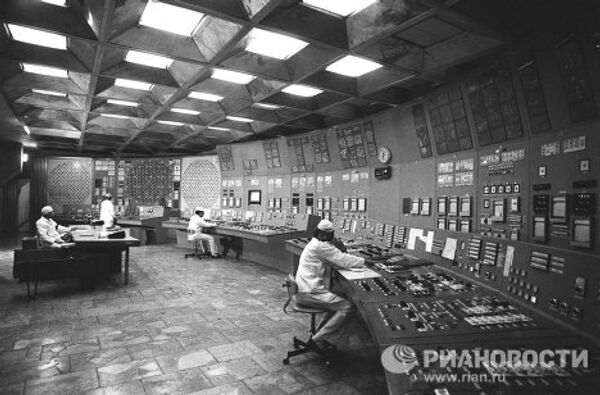 На Чернобыльской АЭС до аварии