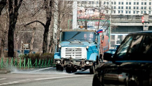 Субботник в Москве. Архив