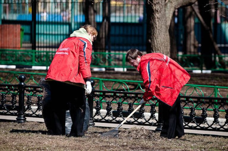 Субботник в Москве