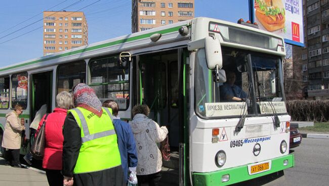 Бесплатные автобусы на Пасху в Москве