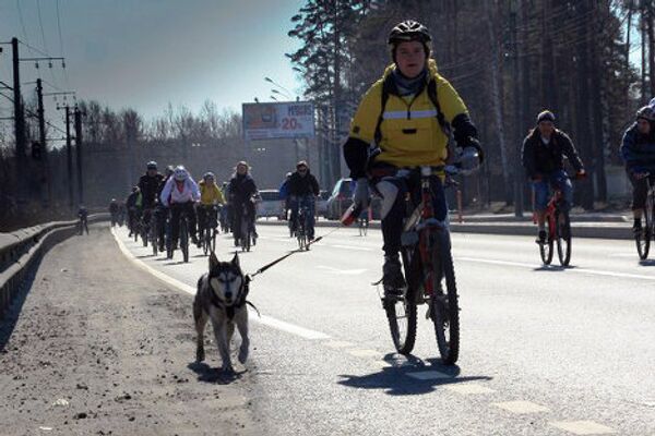 Новый велосипедный сезон в Санкт-Петербурге 
