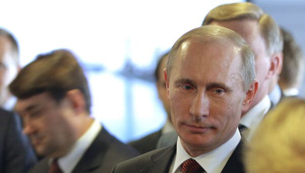 Премьер-министр РФ В.Путин посетил штаб-квартиру концерна А.П.Меллер-Мэрск