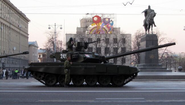 Репетиция Парада Победы в Москве 