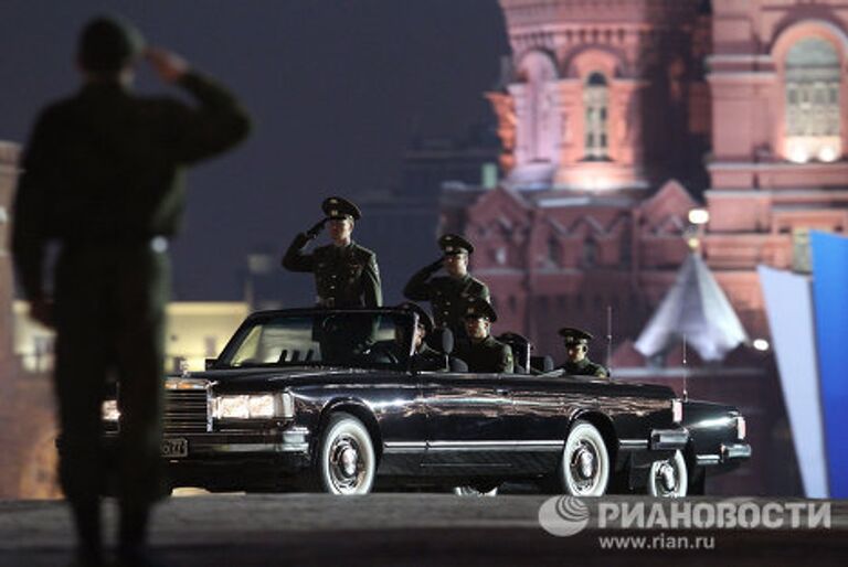 Репетиция Парада Победы на Красной площади