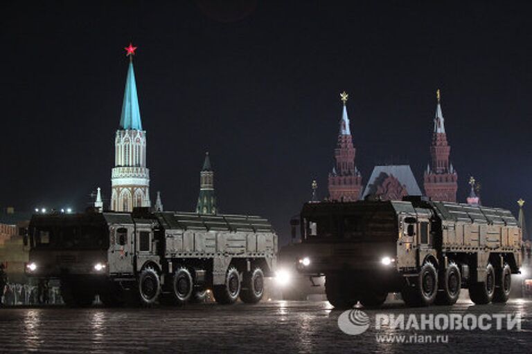 Репетиция Парада Победы на Красной площади